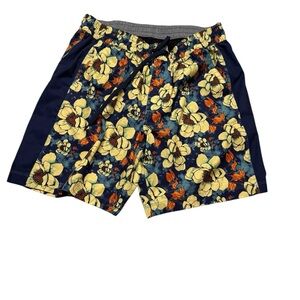 🌺 Hurley Floral Hybrid Board Shorts 🏄‍♂️ Medium 8” Inseam‎ 🌴